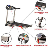 Health & Fitness Premium Folding Incline Treadmill